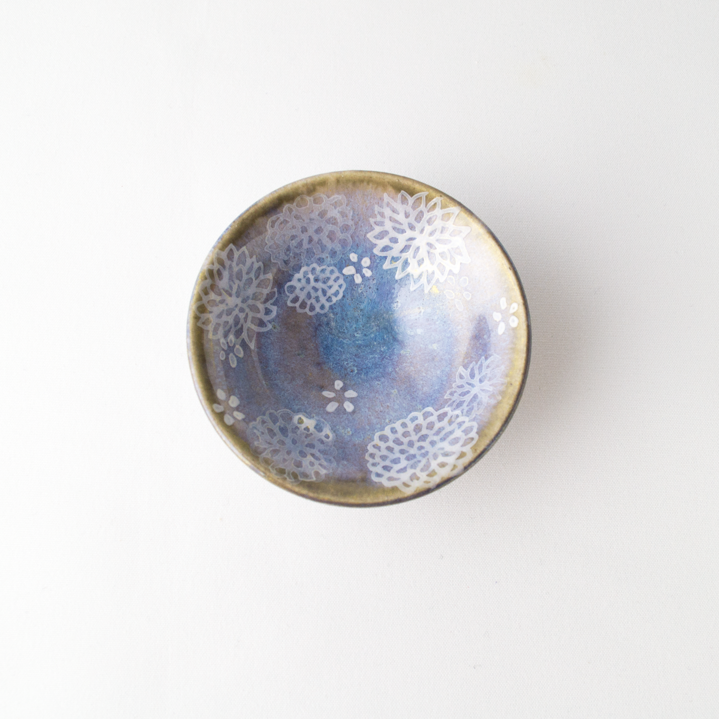 酒盃 青の幻想 / sake cup