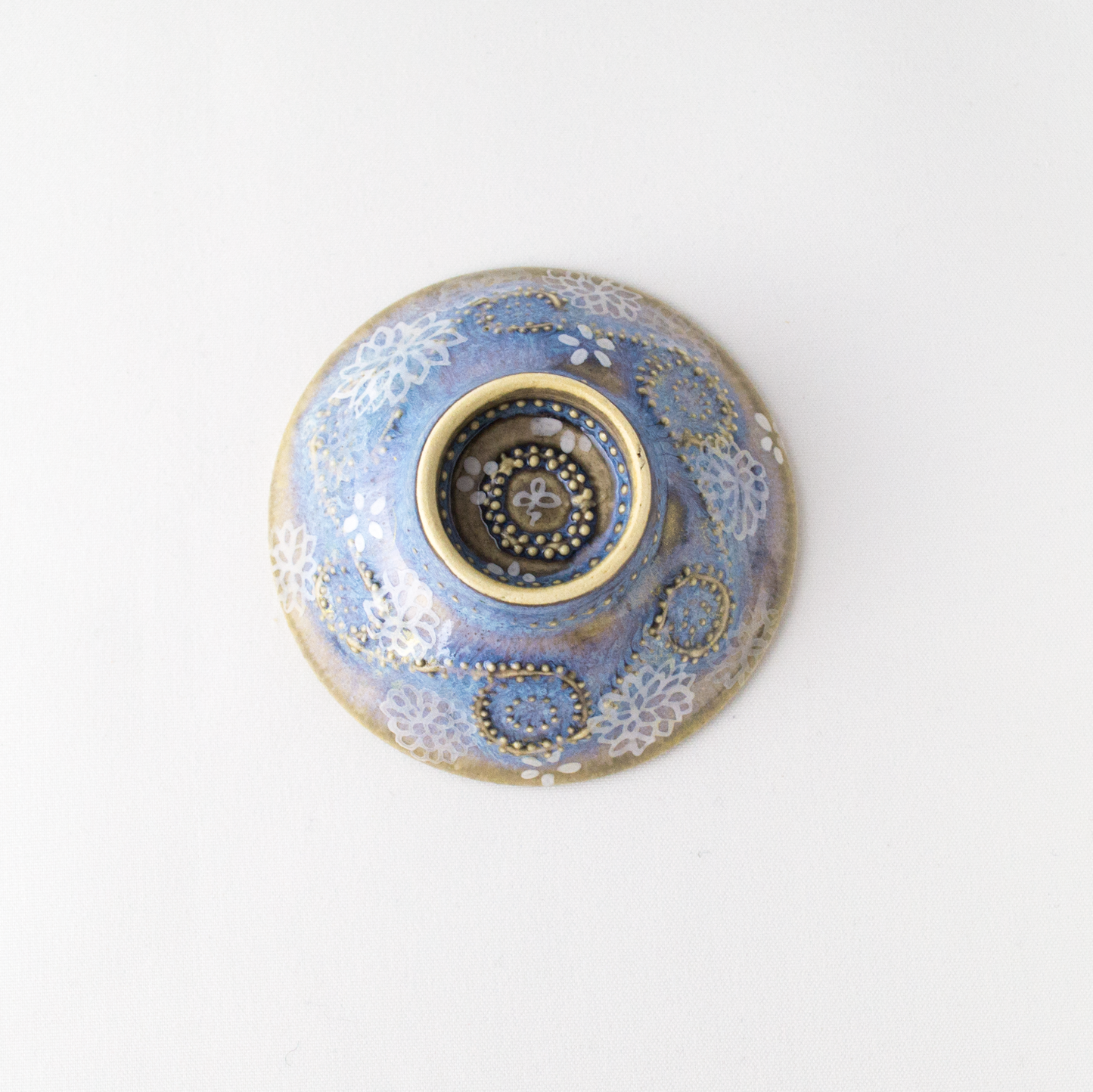 酒盃 青の幻想 / sake cup