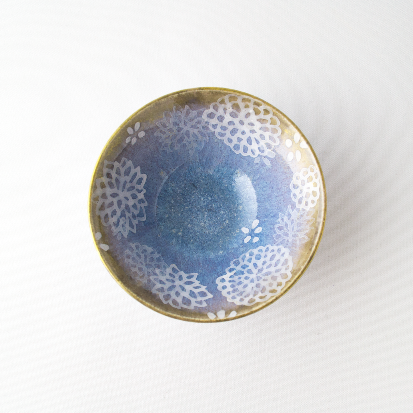 酒盃 青の幻想 / sake cup