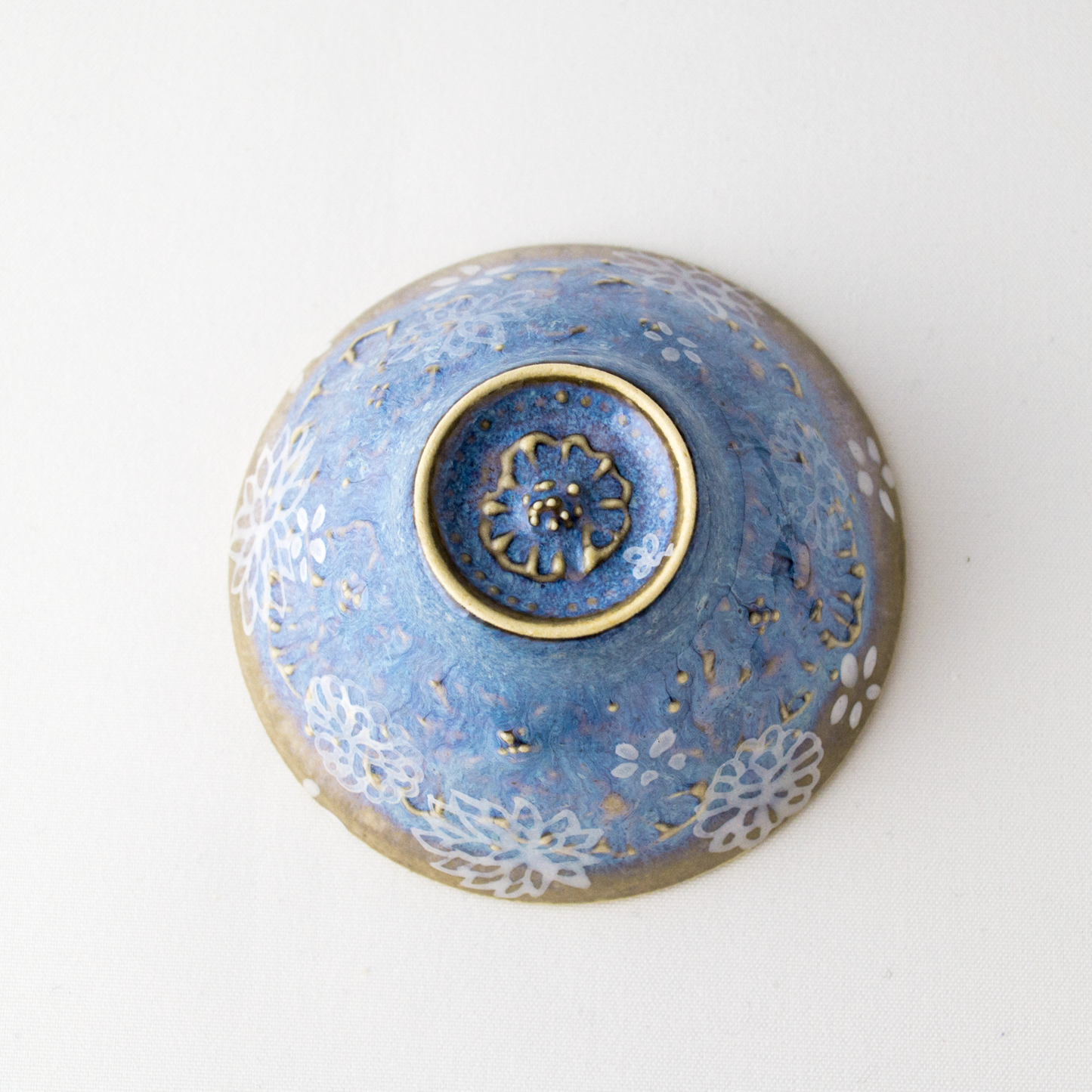 酒盃 青の幻想 / sake cup