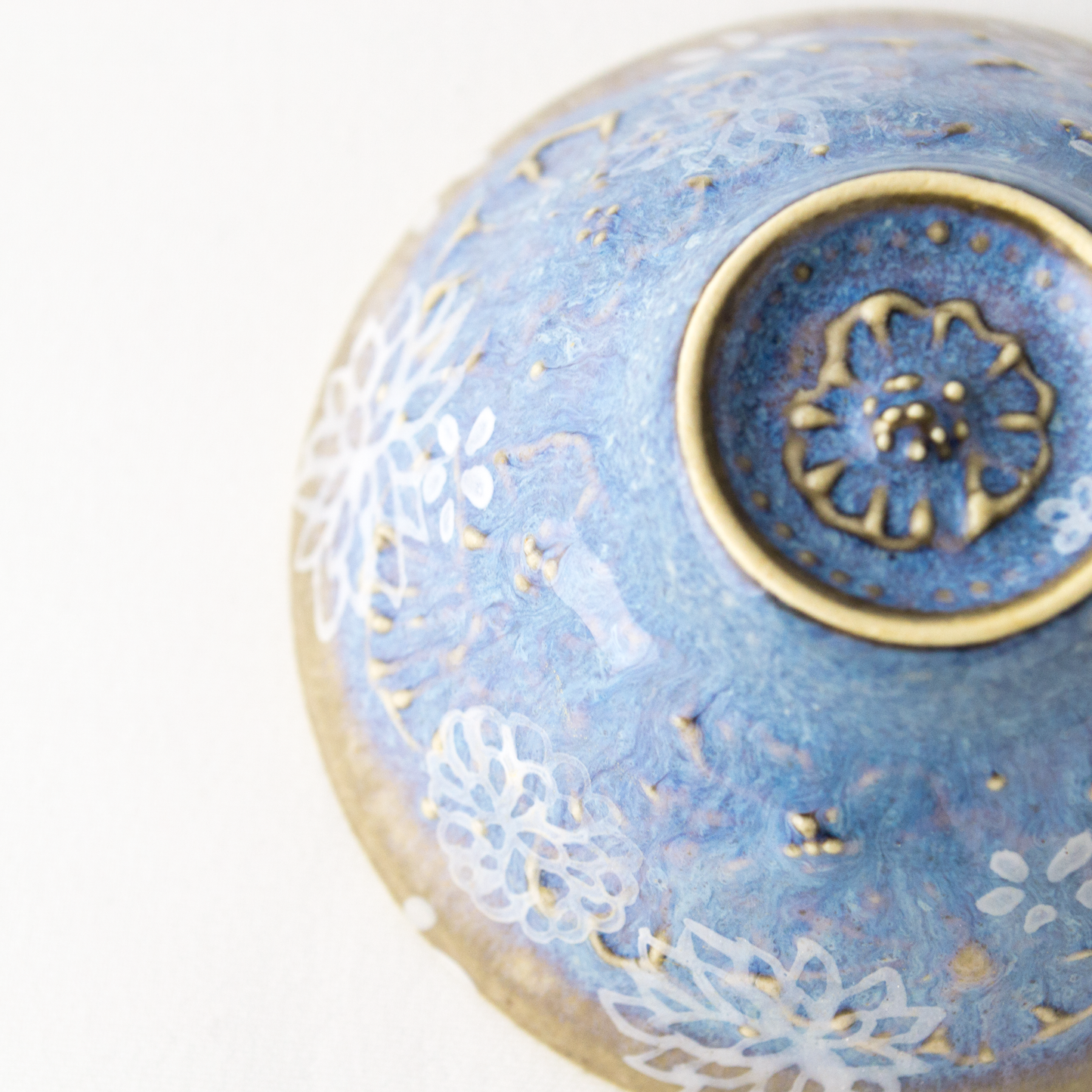 酒盃 青の幻想 / sake cup