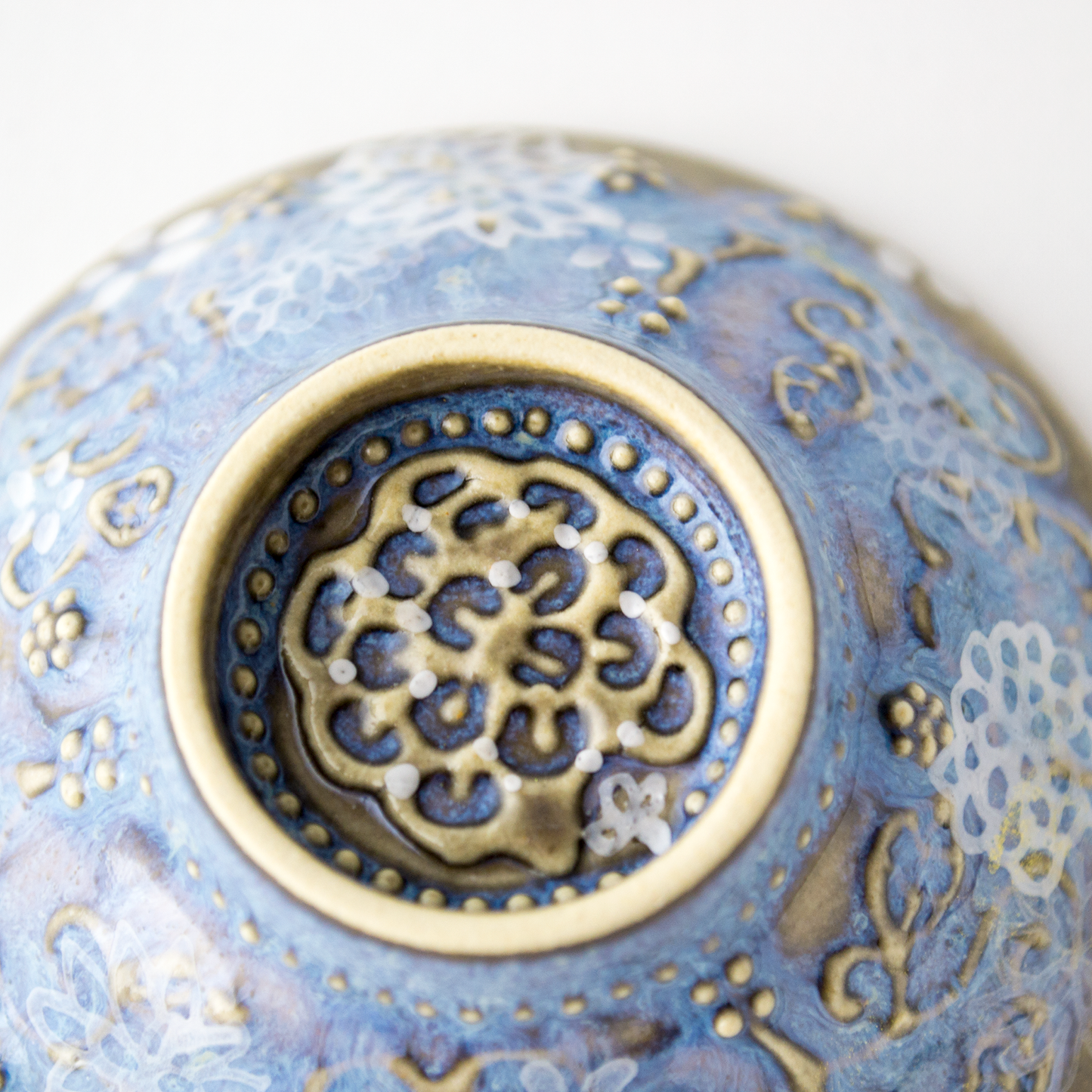 酒盃 青の幻想 / sake cup