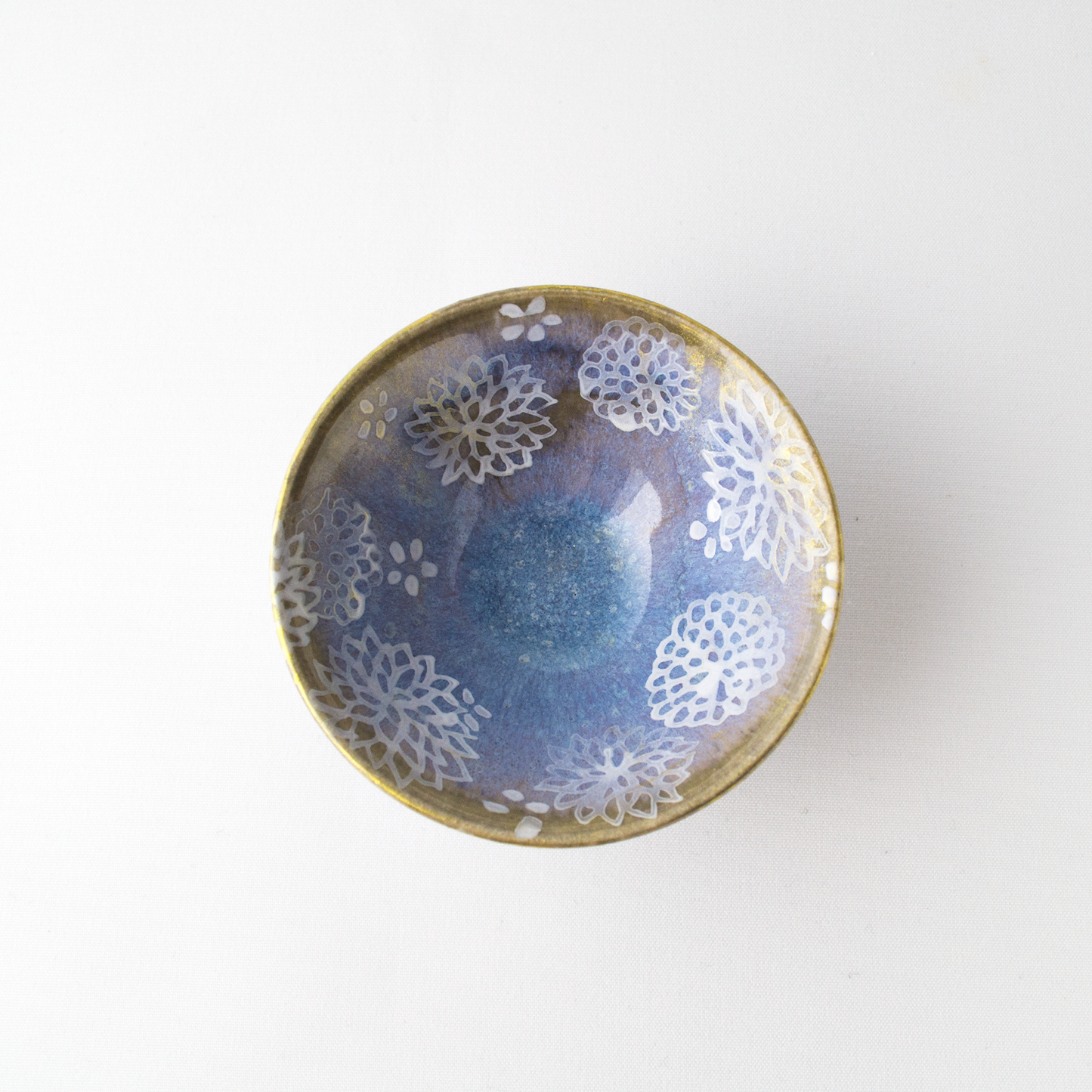 酒盃 青の幻想 / sake cup