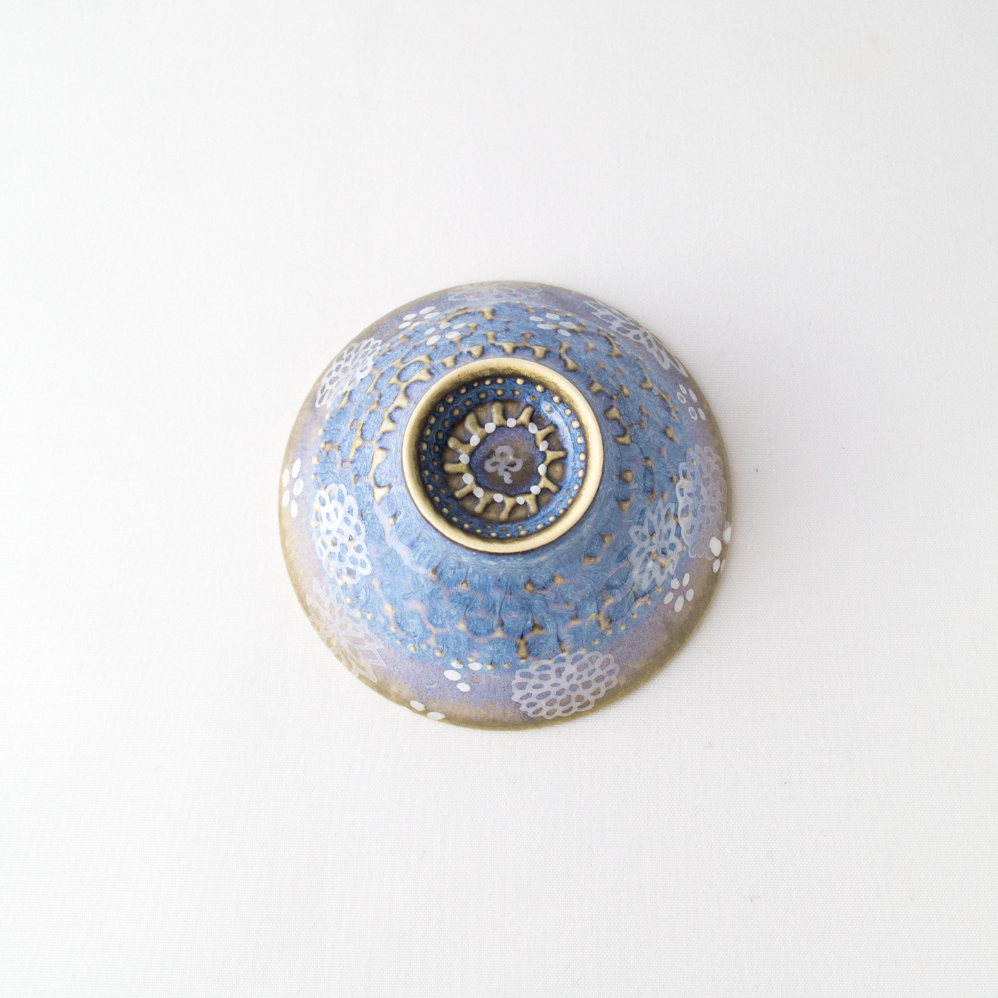 酒盃 青の幻想 / sake cup