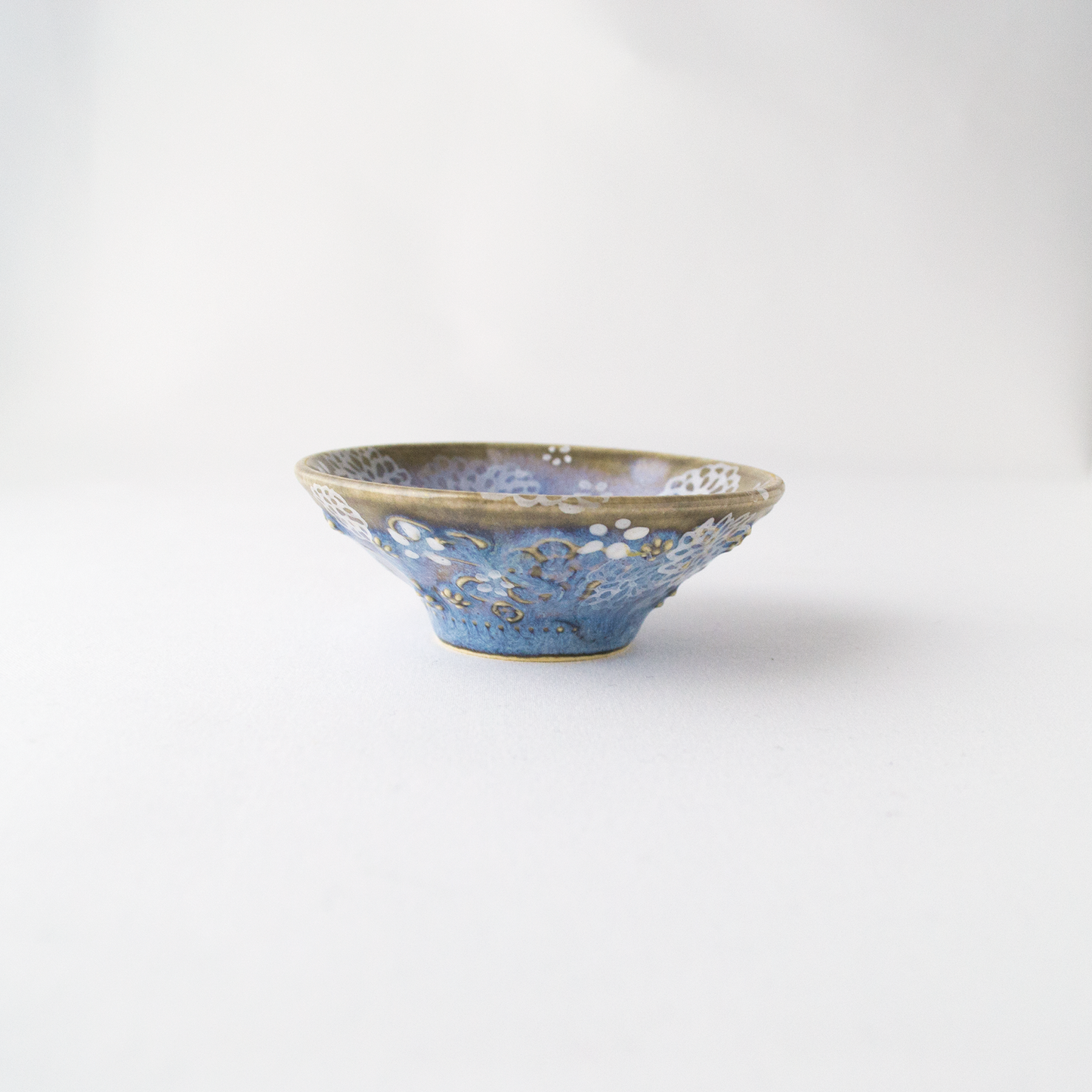 酒盃 青の幻想 / sake cup