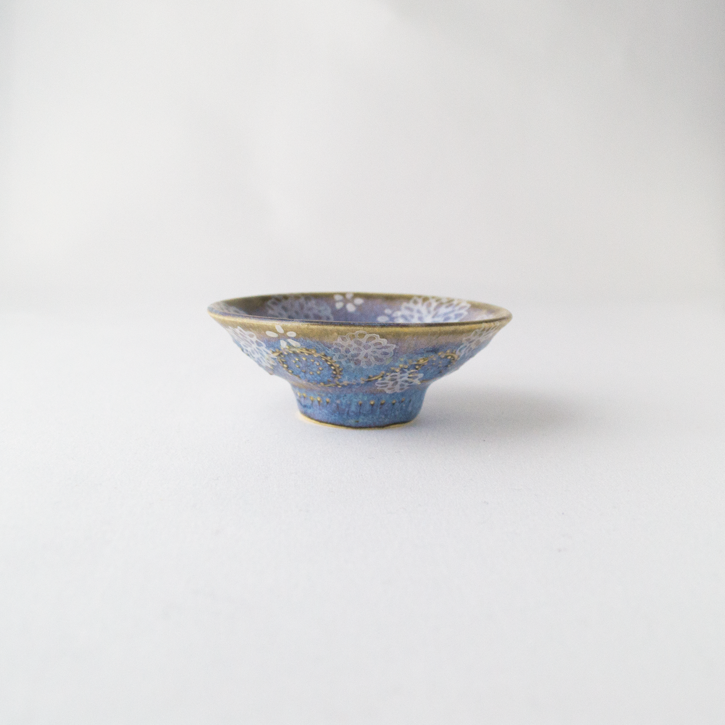 酒盃 青の幻想 / sake cup