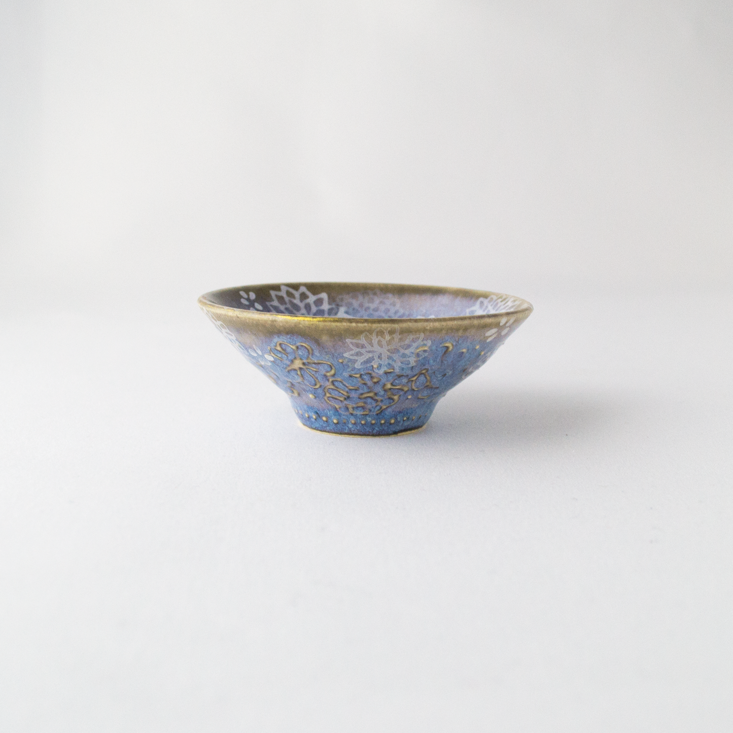 酒盃 青の幻想 / sake cup