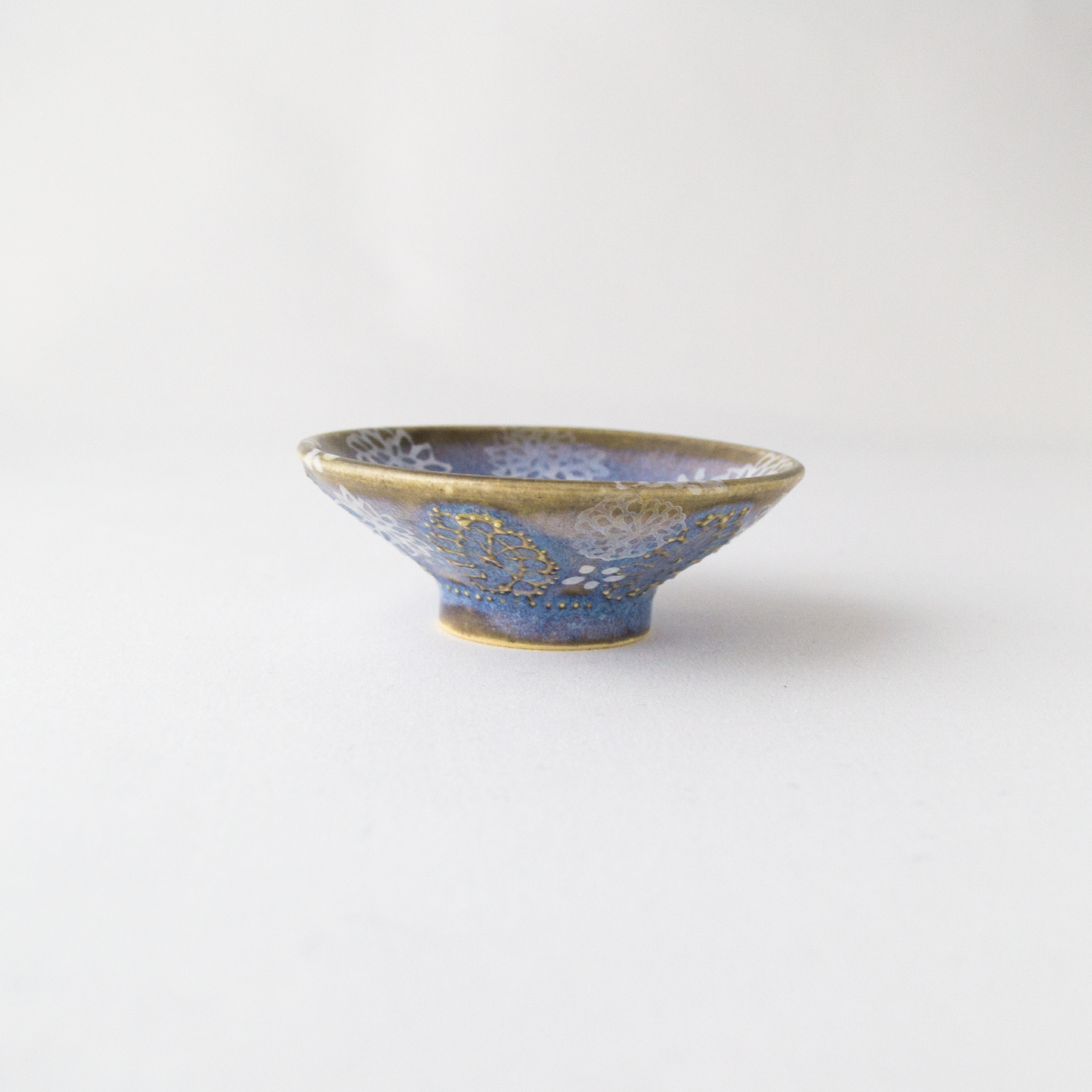 酒盃 青の幻想 / sake cup