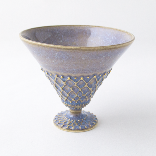 色釉金彩酒杯-夜明け前-