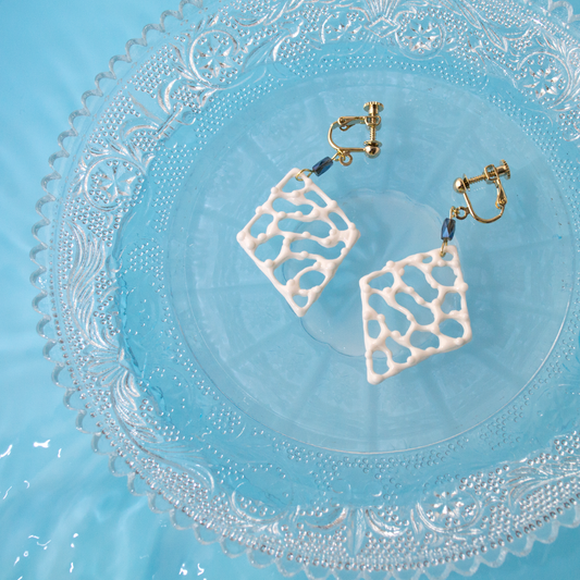 さざなみ / 波跡(イヤリング)