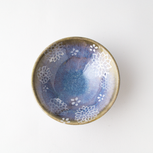 酒盃 青の幻想 / sake cup