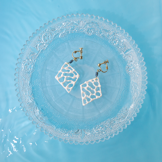 さざなみ / 波跡(イヤリング)